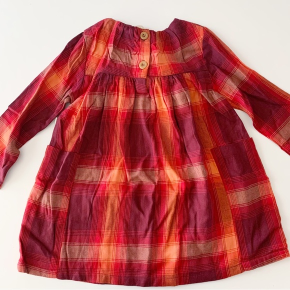 Hallmark baby plaid flannel dress size 2T - Picture 2 of 5